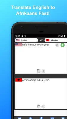 English to Albanian Translator android App screenshot 0